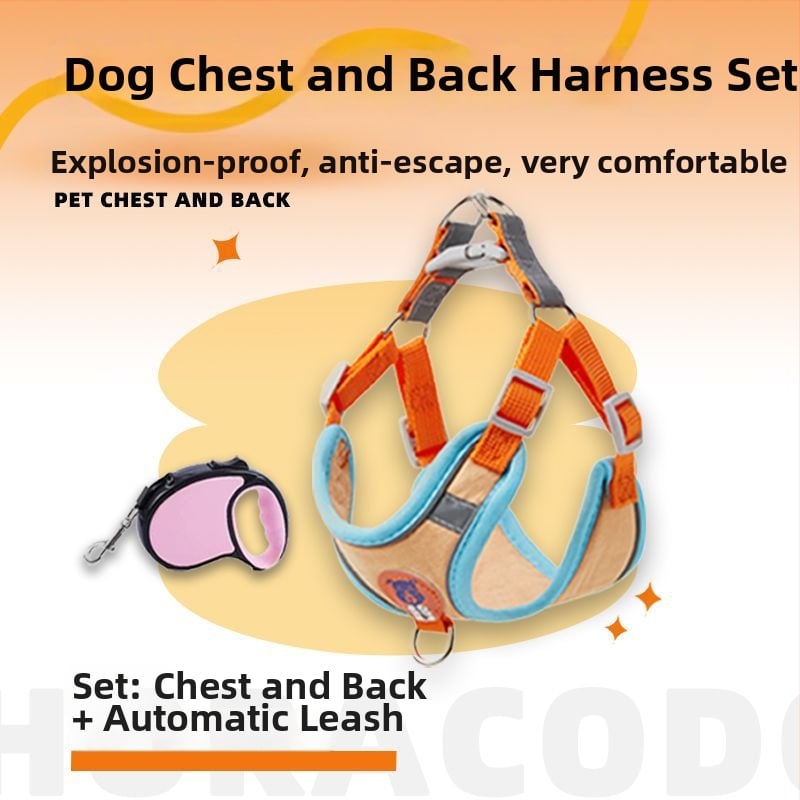 Schnauzer mellény-stílusú visszahúzható kutyapóráz