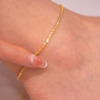 Anklet za gležanj, podesiv, minimalistički stil za parove