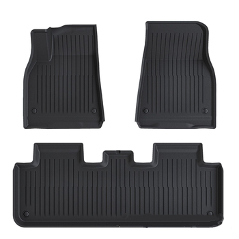 Covorașe de podea pentru Tesla Model Y și Model 3, acoperire completă – TPE/cauciuc sintetic, Cheyoubao