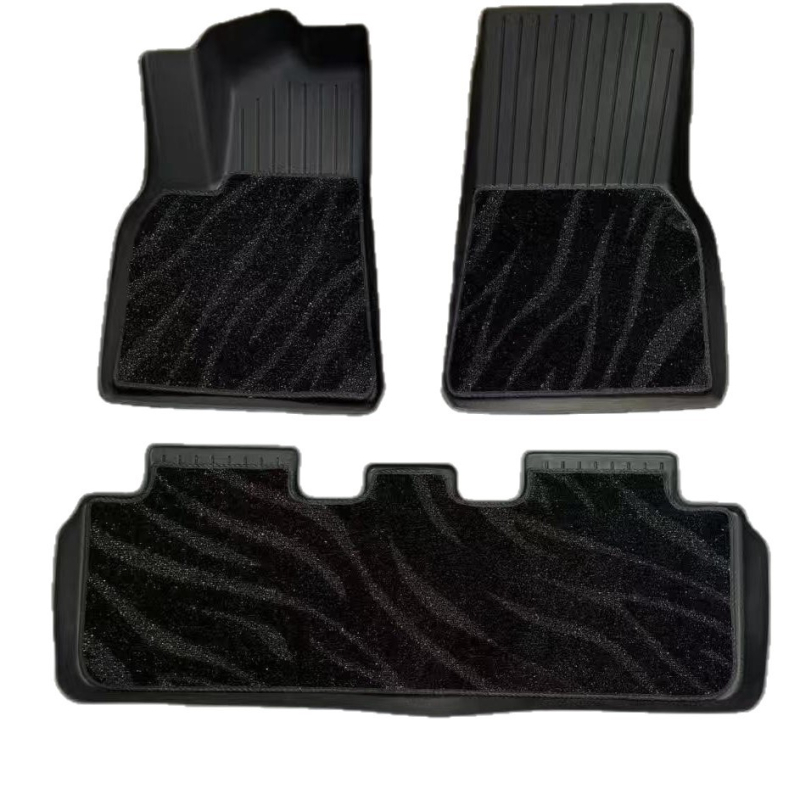 Covorașe de podea pentru Tesla Model Y și Model 3, acoperire completă – TPE/cauciuc sintetic, Cheyoubao