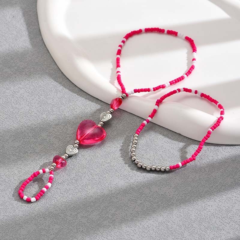 Anklet u etničkom stilu s geometrijskim dizajnom, materijal plastika/smola