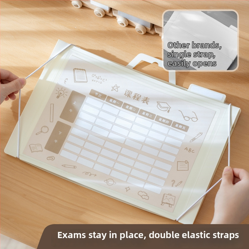 Caurspīdīga saliekamā mapju soma, PP materiāls, auklas siksnas dizains