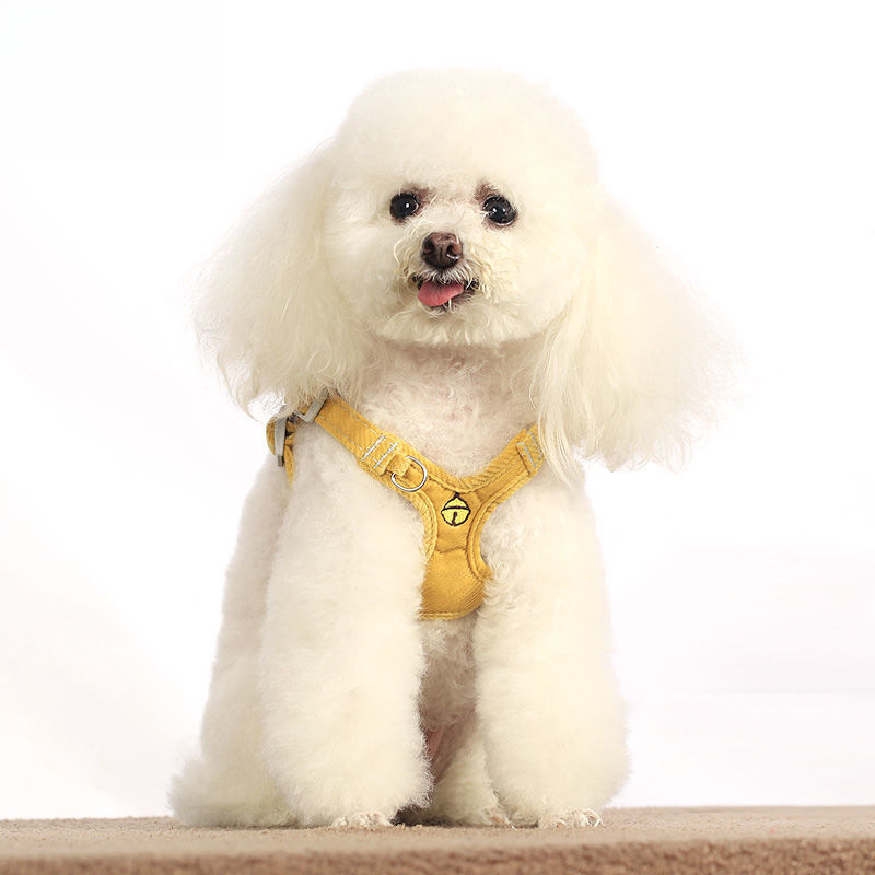 Hám mellény-stílusú pórázzal Pomerániai kutyáknak – Anyag: Egyéb; Márka: Egyéb; Kategória: Kisállat láncok és kötelek