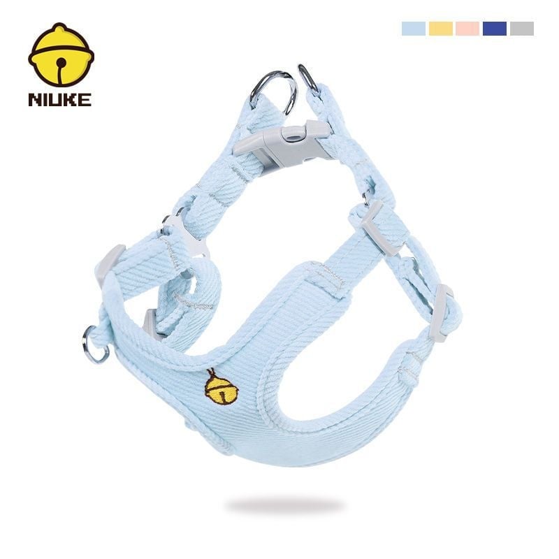 Hám mellény-stílusú pórázzal Pomerániai kutyáknak – Anyag: Egyéb; Márka: Egyéb; Kategória: Kisállat láncok és kötelek