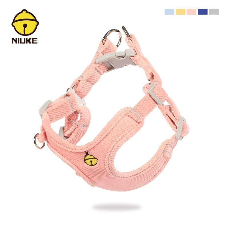 Hám mellény-stílusú pórázzal Pomerániai kutyáknak – Anyag: Egyéb; Márka: Egyéb; Kategória: Kisállat láncok és kötelek