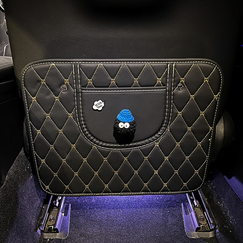 Protecție pentru bancheta din spate a mașinii – protecție împotriva murdăriei, anti-kick, pentru copii, din plastic, brand Flower rainy night