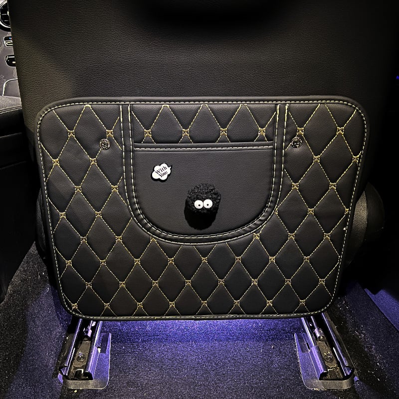 Protecție pentru bancheta din spate a mașinii – protecție împotriva murdăriei, anti-kick, pentru copii, din plastic, brand Flower rainy night