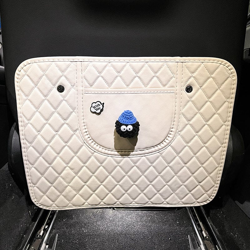 Protecție pentru bancheta din spate a mașinii – protecție împotriva murdăriei, anti-kick, pentru copii, din plastic, brand Flower rainy night