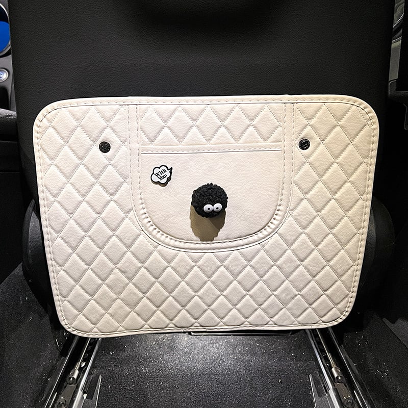 Protecție pentru bancheta din spate a mașinii – protecție împotriva murdăriei, anti-kick, pentru copii, din plastic, brand Flower rainy night