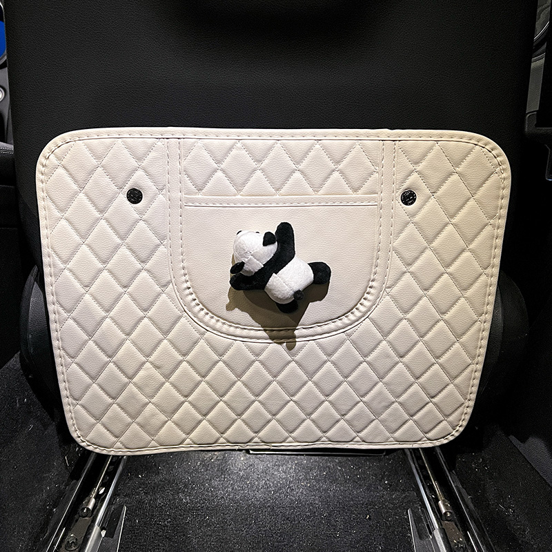 Protecție pentru bancheta din spate a mașinii – protecție împotriva murdăriei, anti-kick, pentru copii, din plastic, brand Flower rainy night