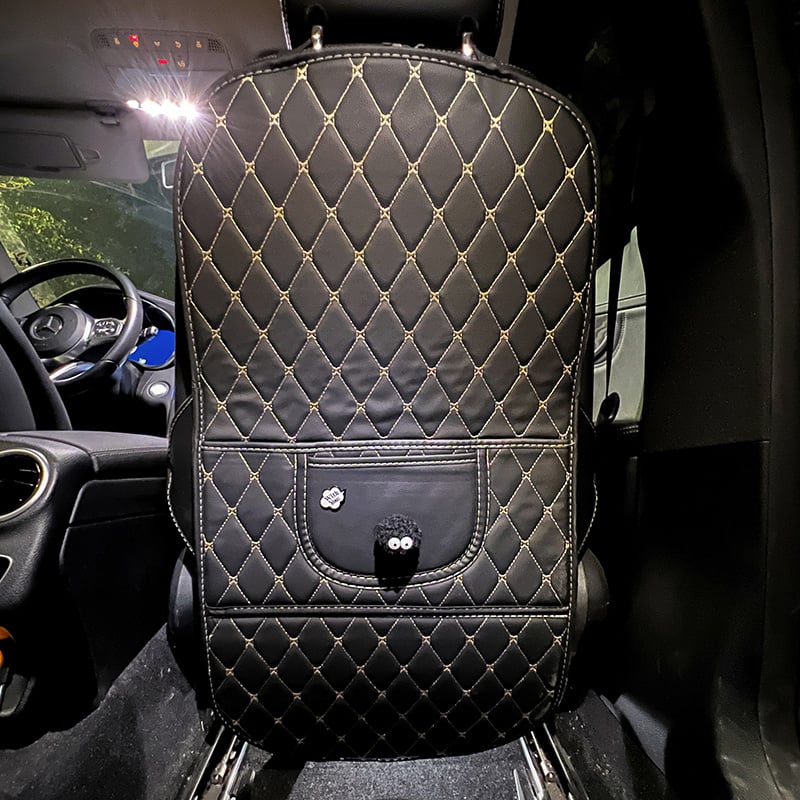 Protecție pentru bancheta din spate a mașinii – protecție împotriva murdăriei, anti-kick, pentru copii, din plastic, brand Flower rainy night