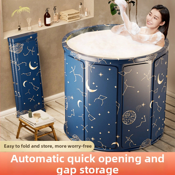 Cadă de baie pliabilă pentru copii – material tarpaulin; tip: cadă pliabilă; potrivită pentru baie