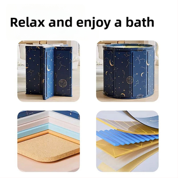 Cadă de baie pliabilă pentru copii – material tarpaulin; tip: cadă pliabilă; potrivită pentru baie