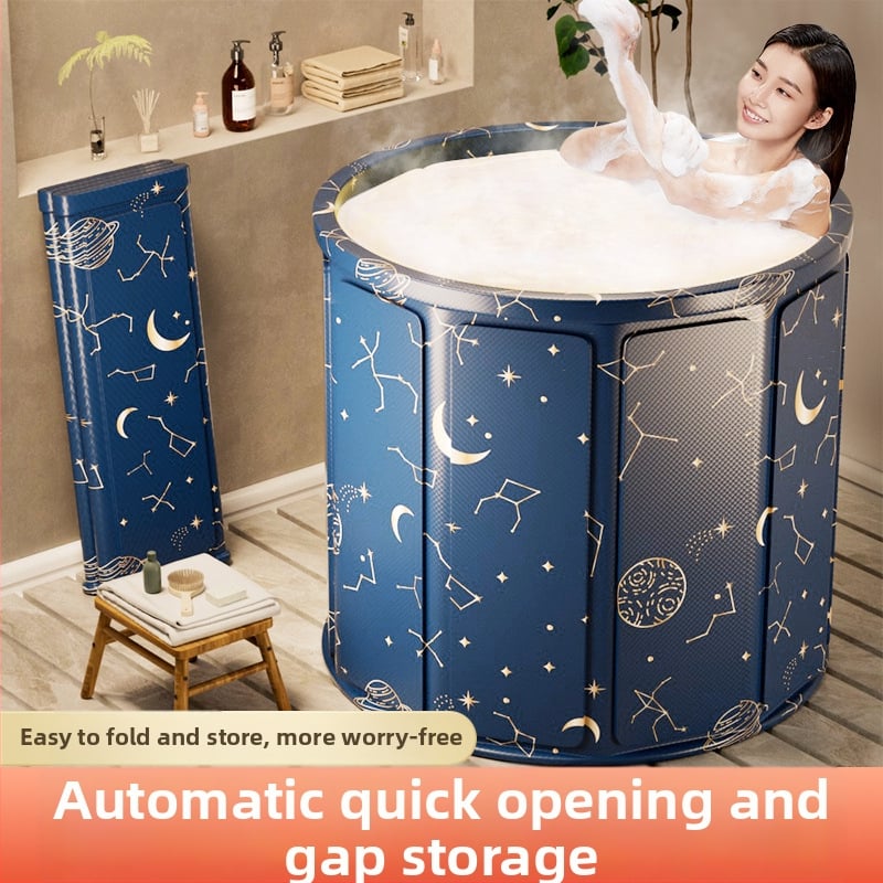 Cadă de baie pliabilă pentru copii – material tarpaulin; tip: cadă pliabilă; potrivită pentru baie