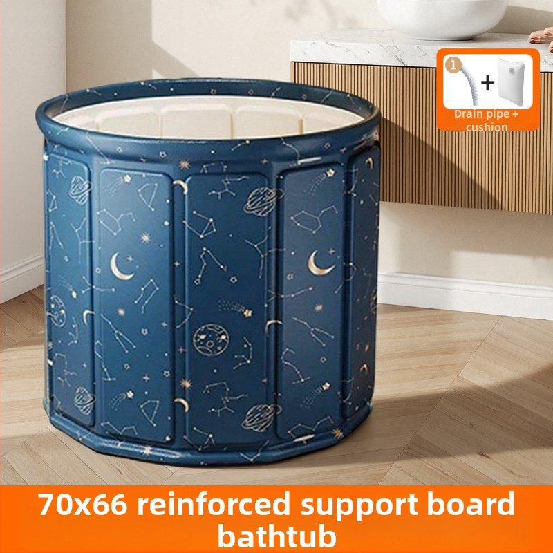 Cadă de baie pliabilă pentru copii – material tarpaulin; tip: cadă pliabilă; potrivită pentru baie