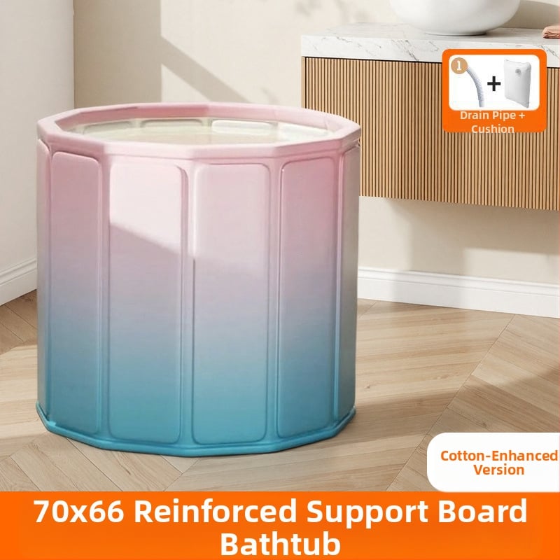 Cadă de baie pliabilă pentru copii – material tarpaulin; tip: cadă pliabilă; potrivită pentru baie