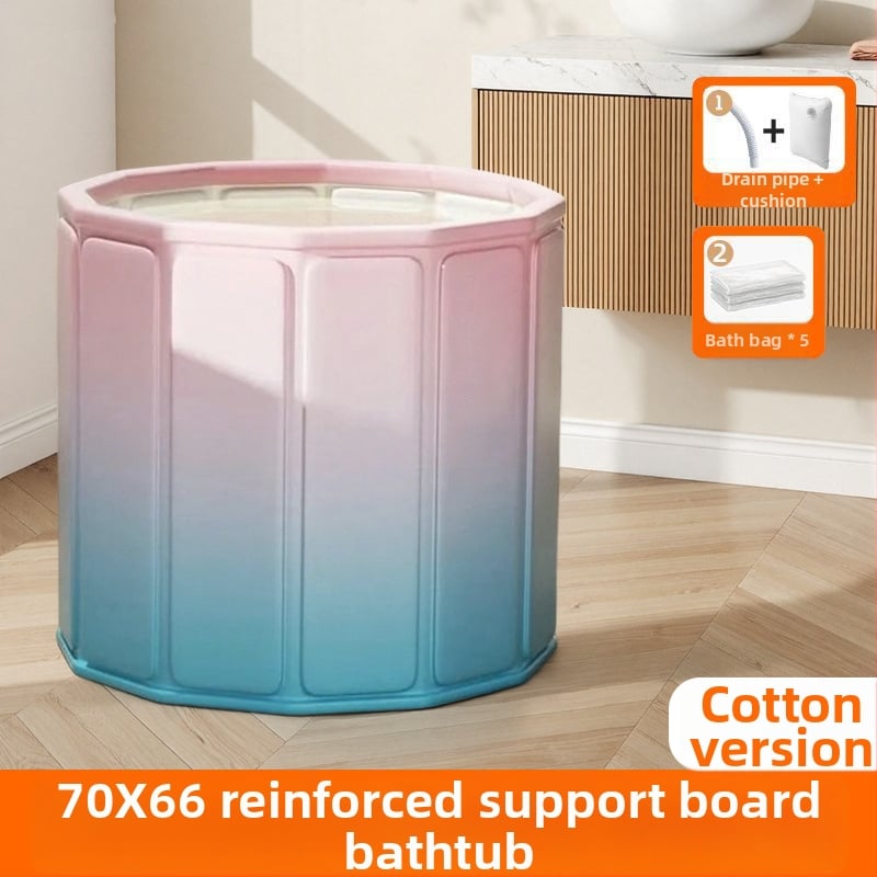 Cadă de baie pliabilă pentru copii – material tarpaulin; tip: cadă pliabilă; potrivită pentru baie