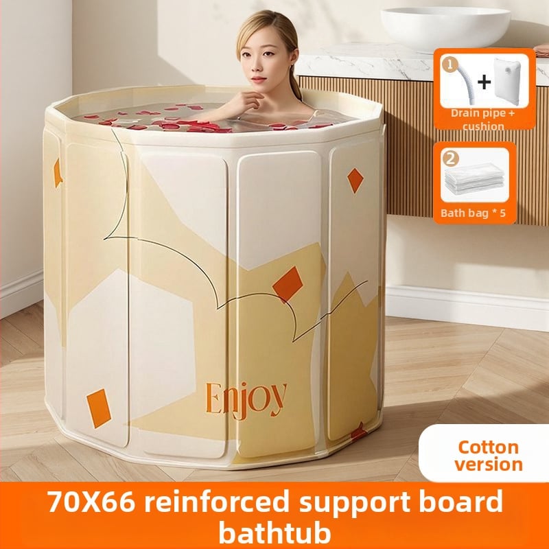 Cadă de baie pliabilă pentru copii – material tarpaulin; tip: cadă pliabilă; potrivită pentru baie