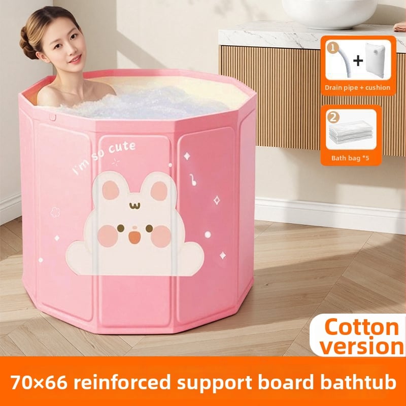 Cadă de baie pliabilă pentru copii – material tarpaulin; tip: cadă pliabilă; potrivită pentru baie