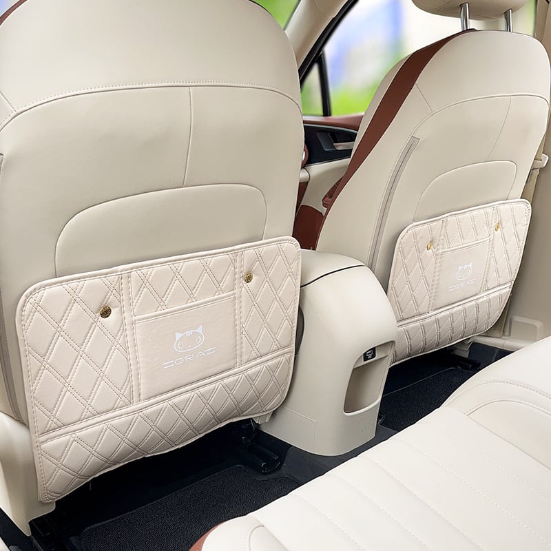 Pernă de protecție pentru spatele scaunului auto, împotriva loviturilor cu piciorul, piele, brand Caska, umplutură Alte, model Alte