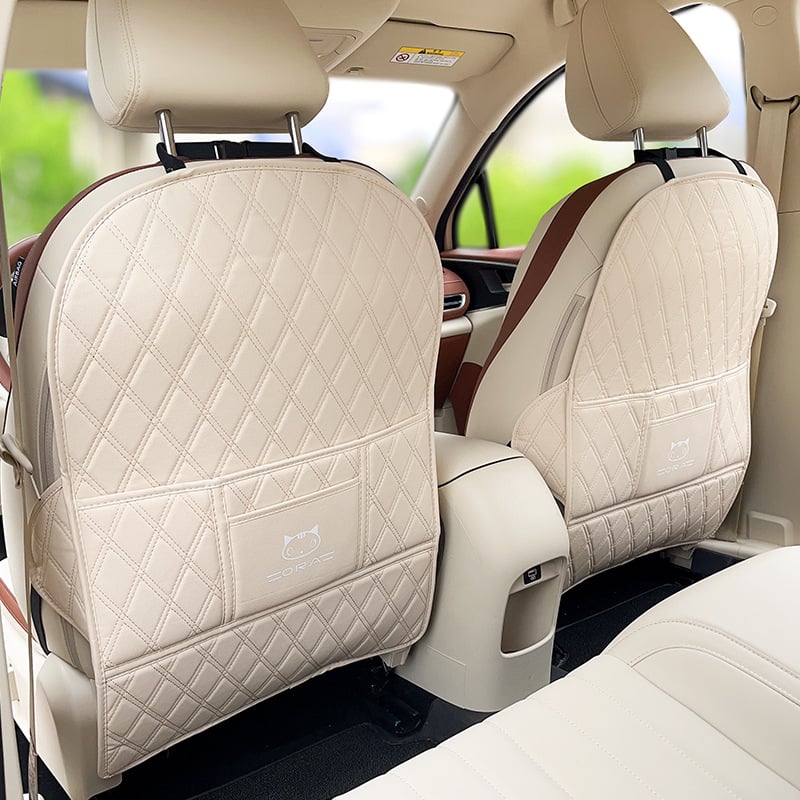 Pernă de protecție pentru spatele scaunului auto, împotriva loviturilor cu piciorul, piele, brand Caska, umplutură Alte, model Alte