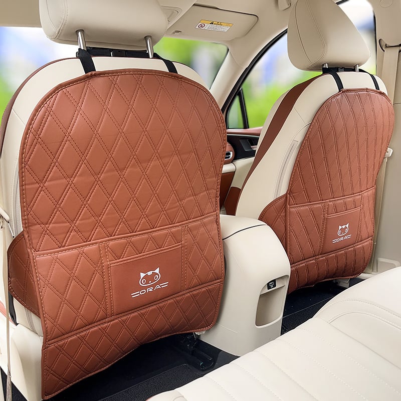 Pernă de protecție pentru spatele scaunului auto, împotriva loviturilor cu piciorul, piele, brand Caska, umplutură Alte, model Alte