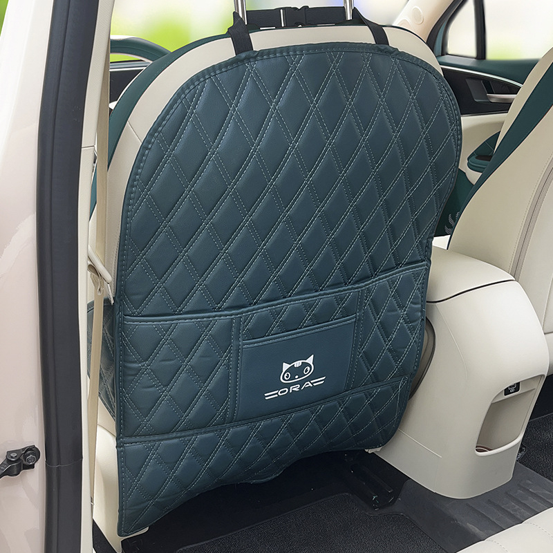 Pernă de protecție pentru spatele scaunului auto, împotriva loviturilor cu piciorul, piele, brand Caska, umplutură Alte, model Alte