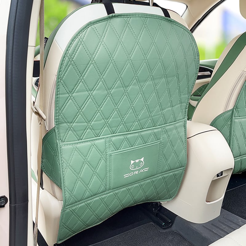 Pernă de protecție pentru spatele scaunului auto, împotriva loviturilor cu piciorul, piele, brand Caska, umplutură Alte, model Alte