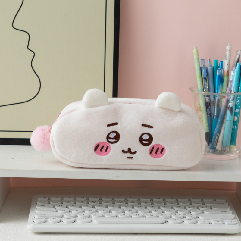 Plüüslambi pliiatsikott, suure mahutavusega kontoritarvete kott, Korea stiilis, Xinlong kaubamärk, põhipakend