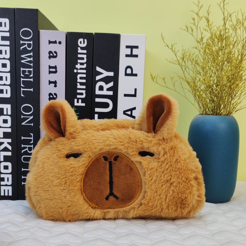 Plüüslambi pliiatsikott, suure mahutavusega kontoritarvete kott, Korea stiilis, Xinlong kaubamärk, põhipakend