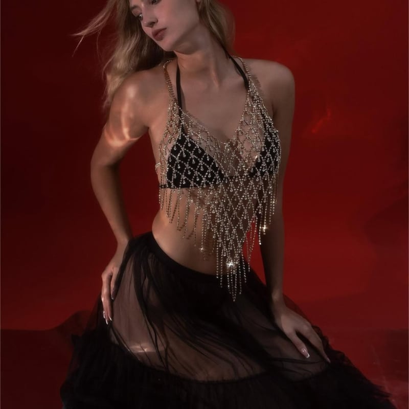 Üreges tasseles testláncos felső — kód 133, 2025 téli szezon