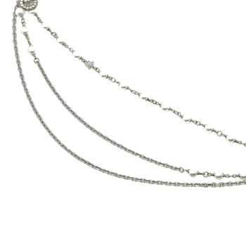 Lanț talie cu motif de pasăre, franjuri de trei straturi, lanț corporal boem, metal, personalizabil