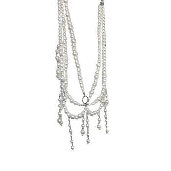 Pojasni lanac s perlama i resicama – svestran ženski dodatak, model T-6023