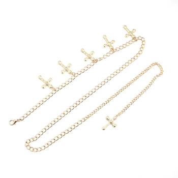 Lant talie din metal, monostrat, lățime 4 cm, personalizabil