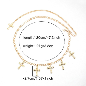 Lant talie din metal, monostrat, lățime 4 cm, personalizabil