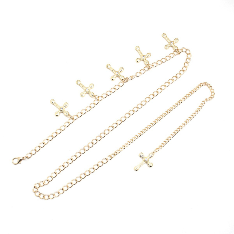 Lant talie din metal, monostrat, lățime 4 cm, personalizabil