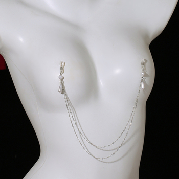 Grudna lančić s kapljastim oblikom – ručna izrada, legura, ženski stil, Jita Jewelry