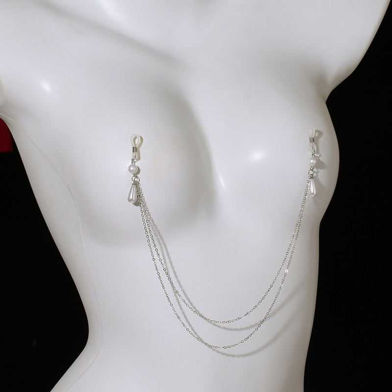 Grudna lančić s kapljastim oblikom – ručna izrada, legura, ženski stil, Jita Jewelry