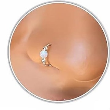 Orrgyűrű, csuklós spirál, geometriai dizájn, kézzel készített, 316-os rozsdamentes acél