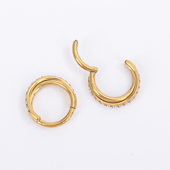 Nosni piercing nakit, geometrijski oblik, 316L nehrđajući čelik, ručno polirano, unisex