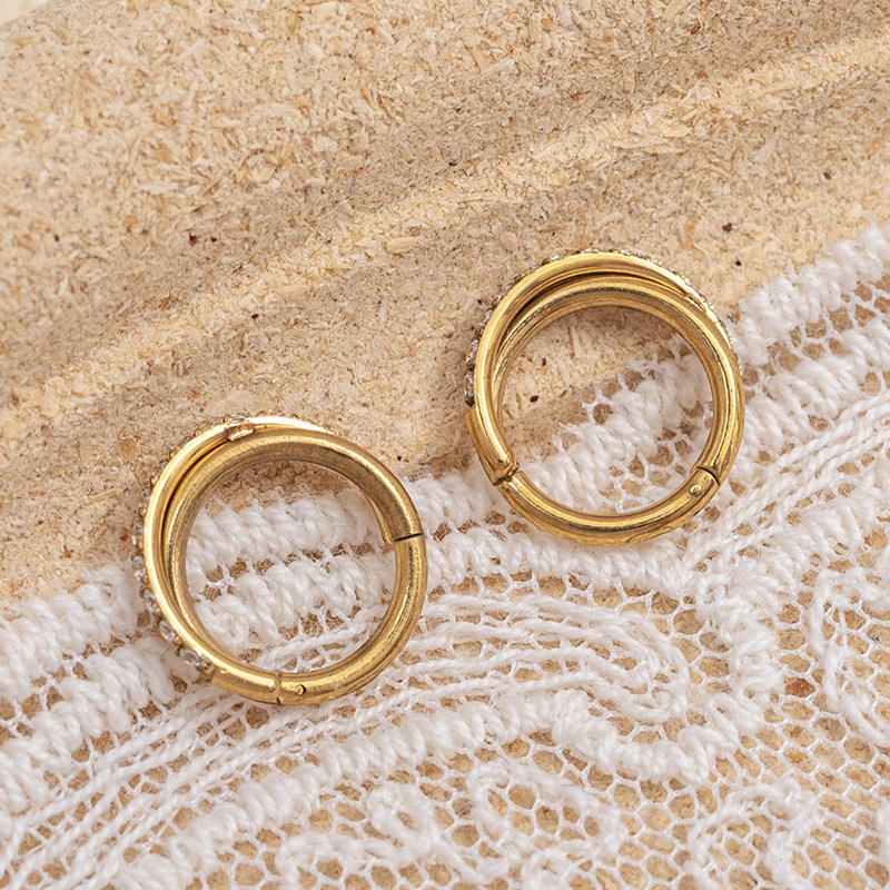 Nosni piercing nakit, geometrijski oblik, 316L nehrđajući čelik, ručno polirano, unisex