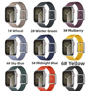 Remienok pre Apple Watch Series 9 — magnetická spona, tkaný twill remienok, degradovateľný materiál (Kompatibilné: Apple Watch Series 9; Degradovateľný materiál)