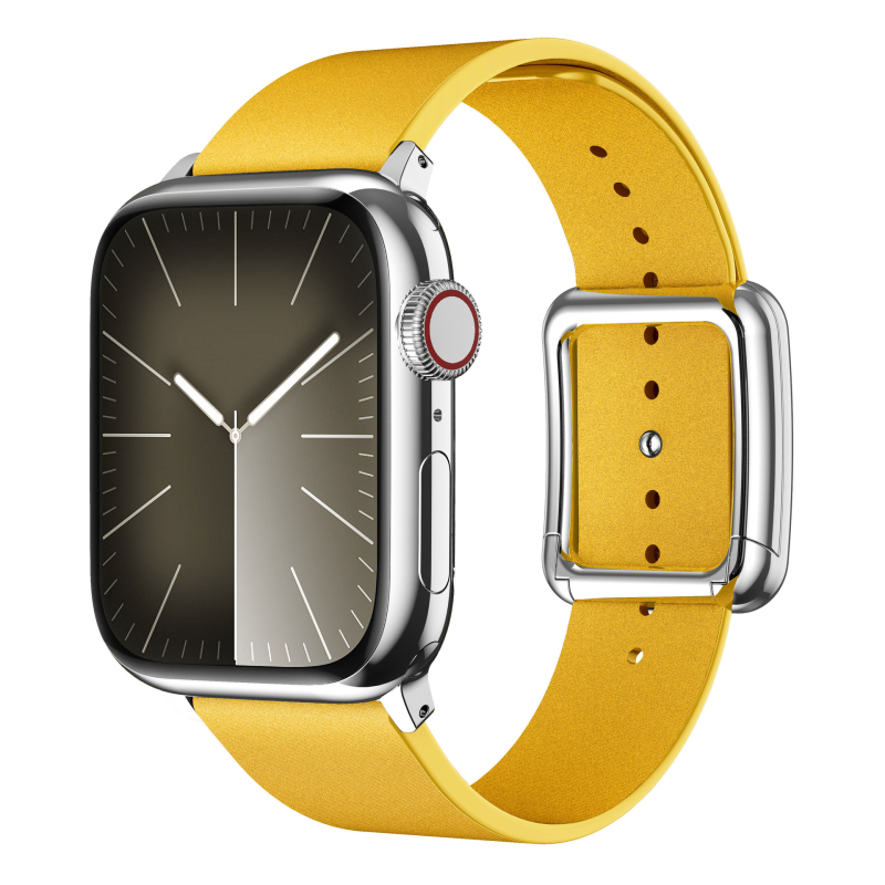 Каишка за Apple Watch Series 9 — магнитно закопчаване, тъкан Twill лента, биоразградим материал