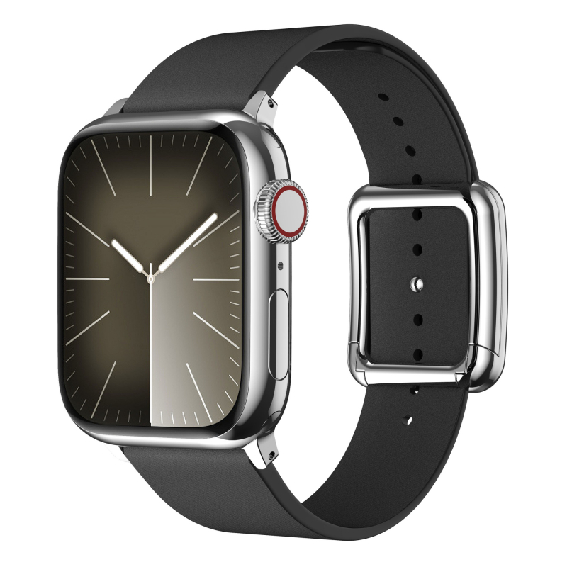 Каишка за Apple Watch Series 9 — магнитно закопчаване, тъкан Twill лента, биоразградим материал