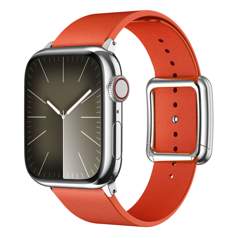 Каишка за Apple Watch Series 9 — магнитно закопчаване, тъкан Twill лента, биоразградим материал