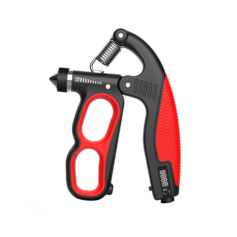 Уред за сила на захвата с пружинен механизъм за натягане — PP материал, 10–100 кг натоварване, тренировка на ръцете и китките