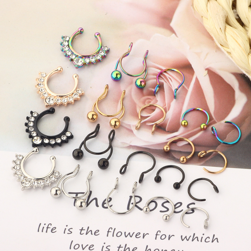 Cercei cu știfturi din oțel inoxidabil — geometrice, unisex, lucrat manual