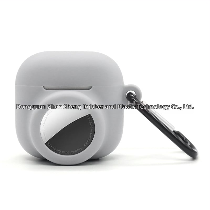 Силиконов защитен калъф за AirPods 4 и AirTag – 2-в-1, универсален, инжекционно формован