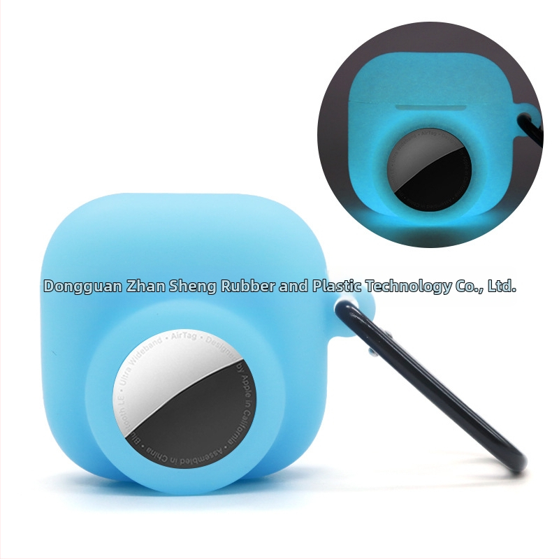 Силиконов защитен калъф за AirPods 4 и AirTag – 2-в-1, универсален, инжекционно формован