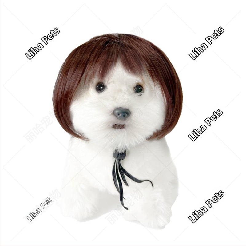 Liha Perucă pentru animale de companie (pisici și câini), stil desen animat, material: sârmă rezistentă la temperaturi înalte, utilizare universală